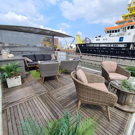 Hausboot Lobster Bremerhaven Exterior foto