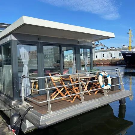 Hausboot Lobster Bremerhaven Exterior foto